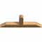 Ekena Millwork Portland Smooth Timber Gable Bracket, Western Red Cedar, 36"W x 12"H x 3 1/2"D x 3 1/2"F, 8/12 Pitch GBW036X12X0404POR00SWR - alternate 4